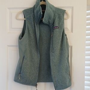 Patagonia Teal Fleece Vest